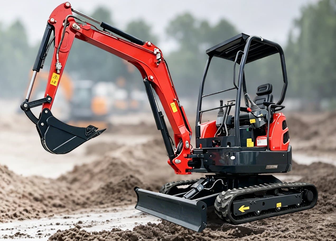 Mini excavator WR-30 – manufacturer photo